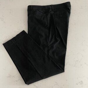 LordTaylor Kelly Ankle Mid Rise Pants Black Sz 8